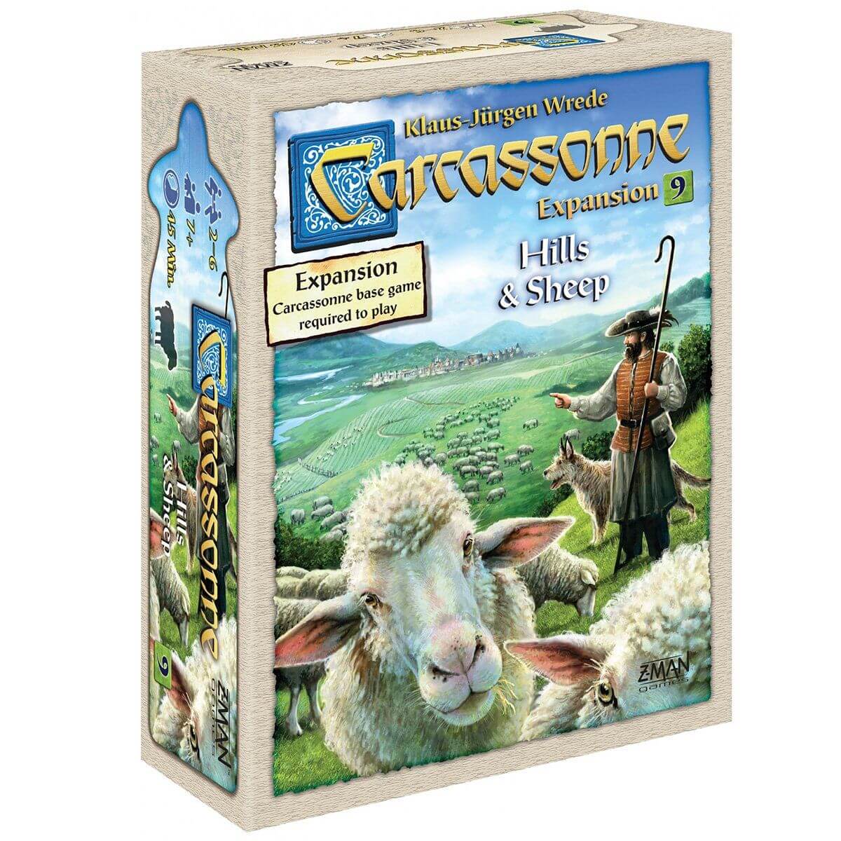Carcassonne Expansion #9 Hills and Sheep