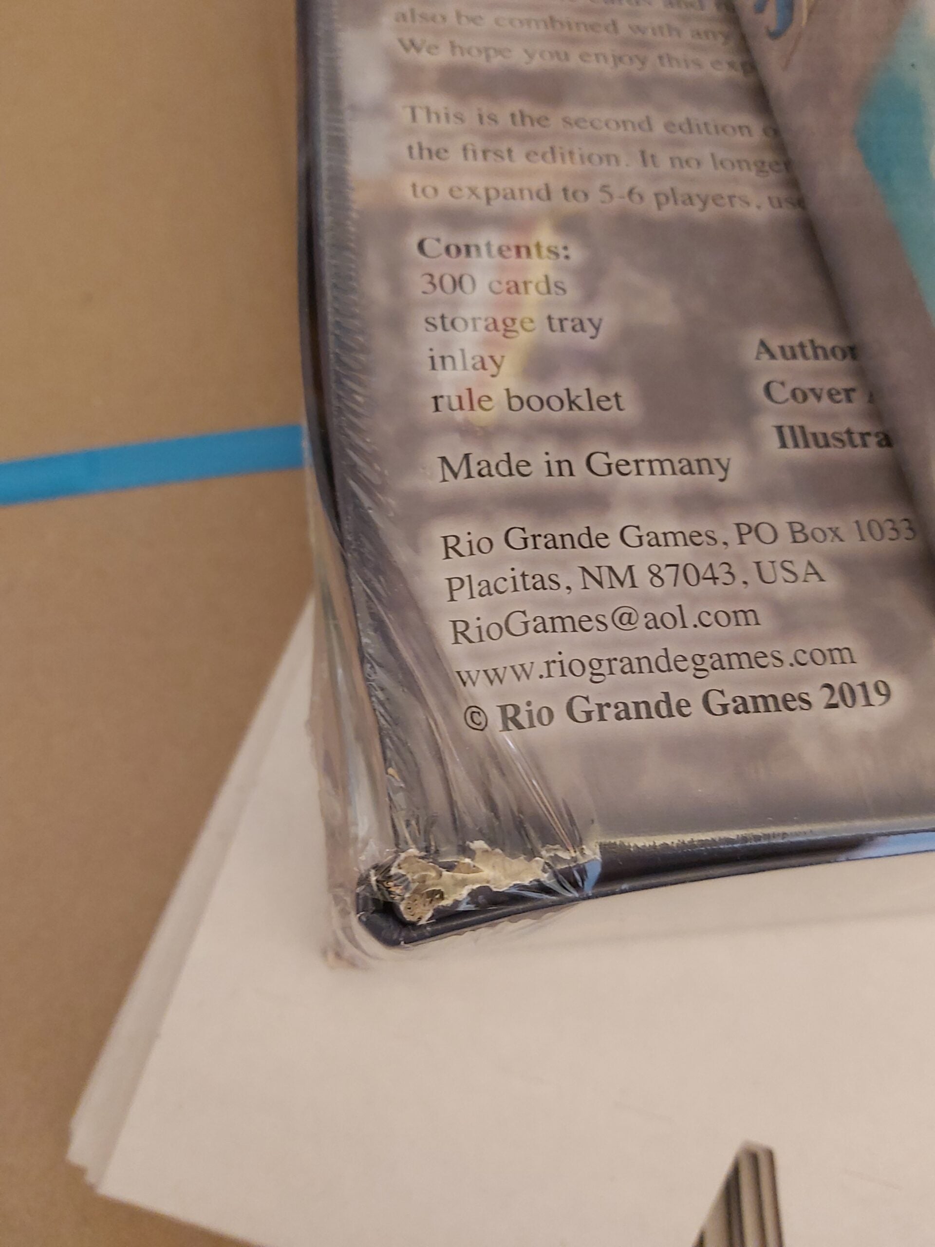 *Damaged* Dominion Intrigue 2nd Edition