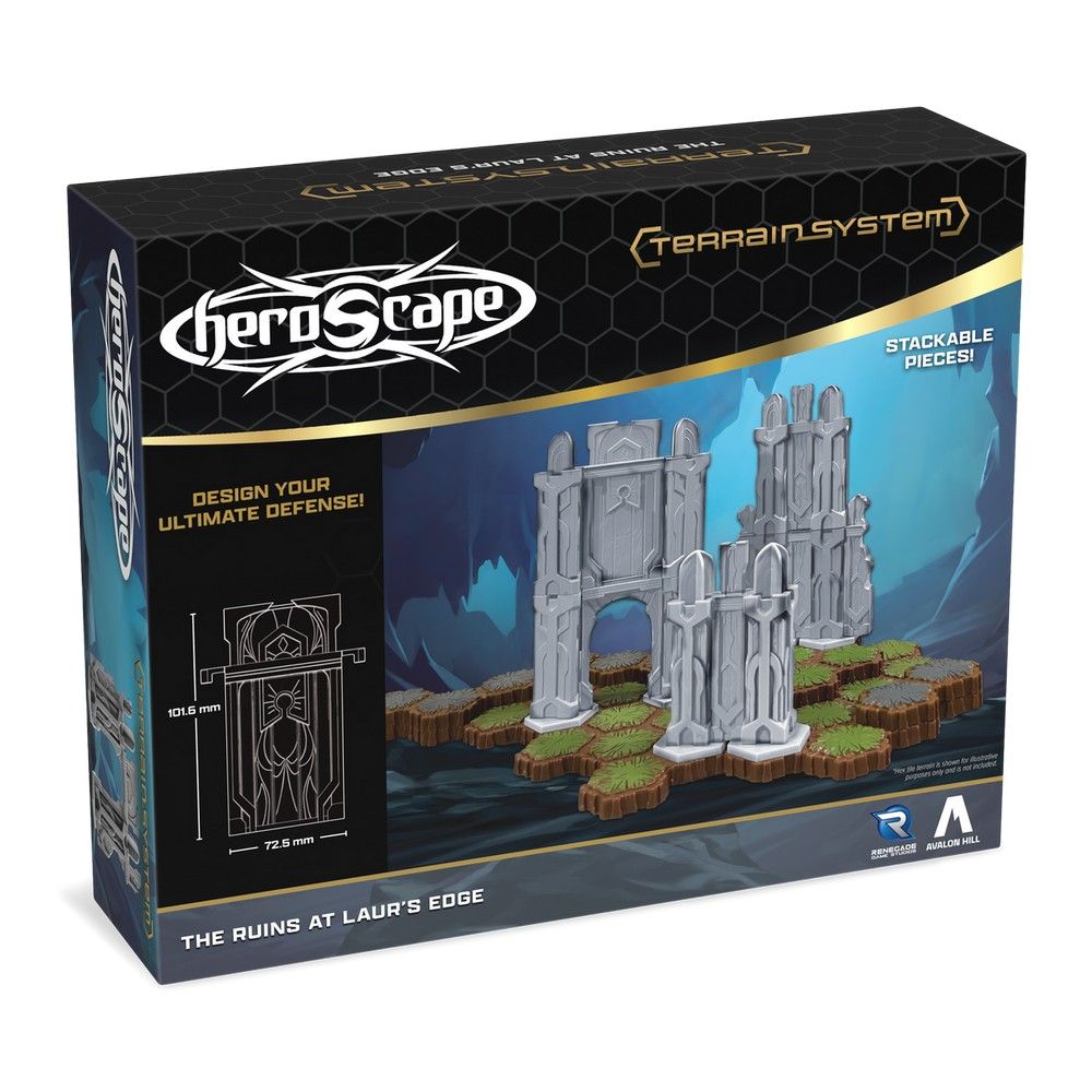 Heroscape - The Ruins at Laur's Edge Terrain Expansion