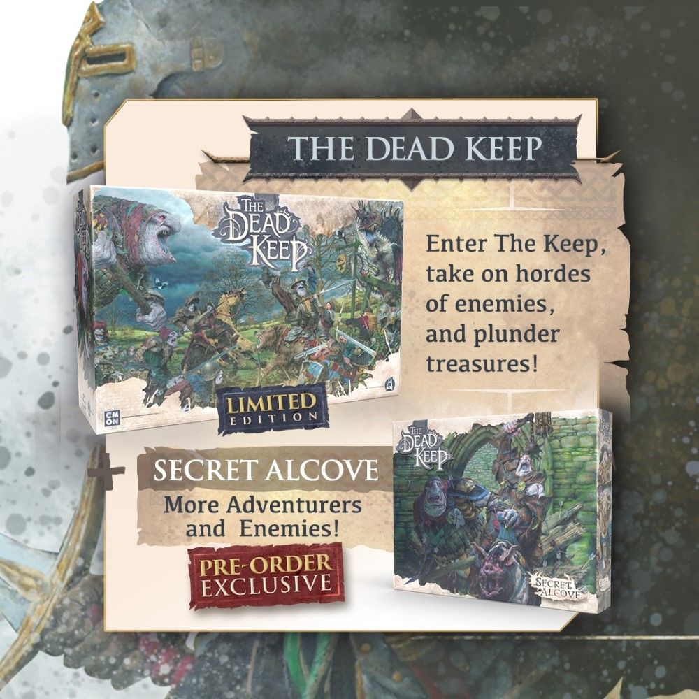 (Preorder) The Dead Keep - Retail Pledge