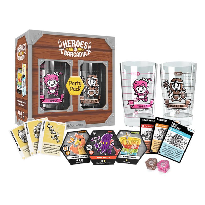 Heroes of Barcadia Party Pack Retail Edition