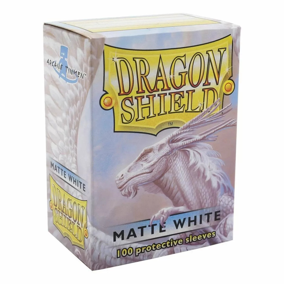 Sleeves - Dragon Shield - Box 100 - White Matte