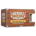 (Preorder) Heroes of Barcadia Base Game Glass Set