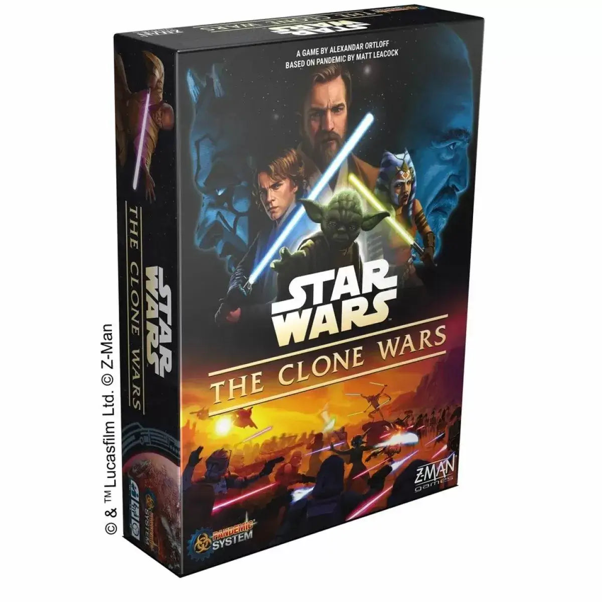 Star Wars Clone Wars: Pandemic System Game